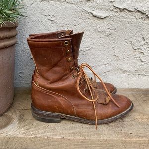 Justin leather boots. Size 7.